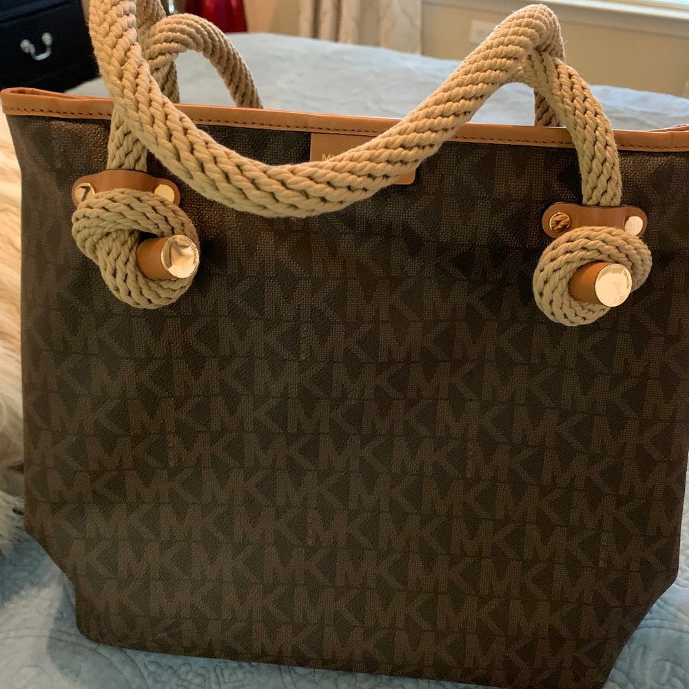 Michael Kors Maritime Rope Handle med. tote